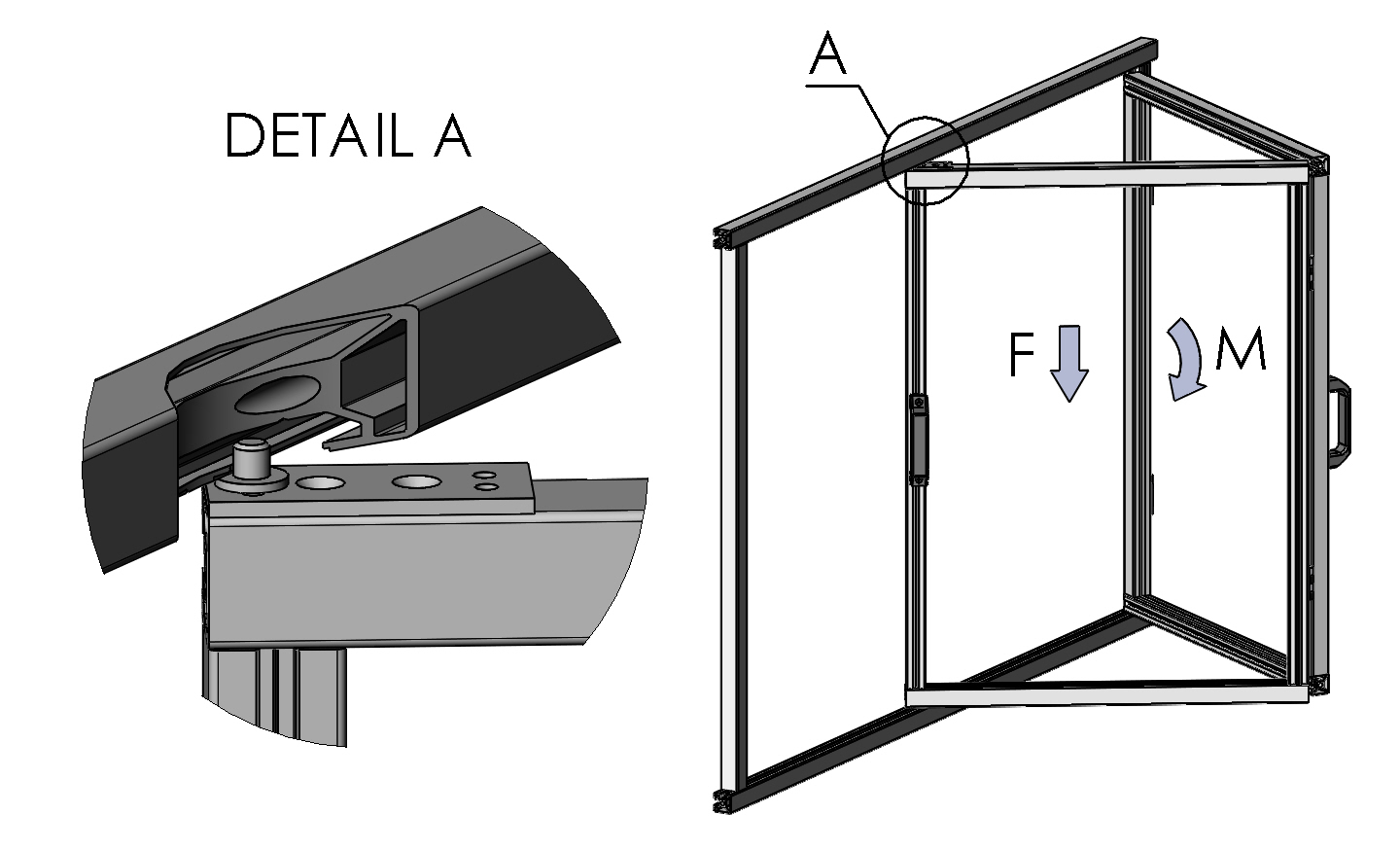 Falttürelement | BAUER Profiltechnik GmbH
