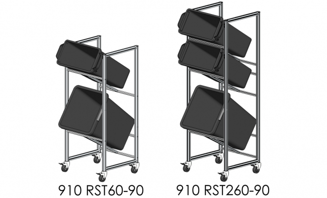 Recyclingwagen, Behälterwagen, Sammelwagen, Hausmeisterwagen, Logistikwagen, Intralogistik,  Kastenwagen, multifunktional, Behälter, Abfall, Müll, Verwertung,