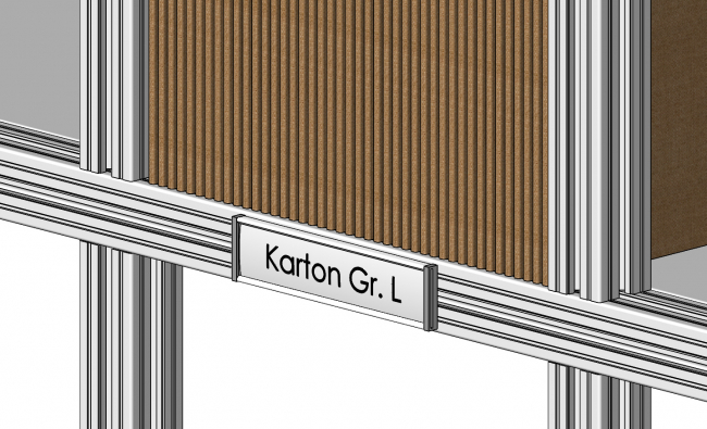 Beschriftungsleiste Aluminium, Schriftfeld, Etikette, Scannerschiene Schriftfeld, Etikette, Beschriftung, Tafel, Anzeige, Scannerschiene, Scanner Schiene, Kenzeichnen, Beschriften, Benennung, Beschriftungsclip, Klemmschiene