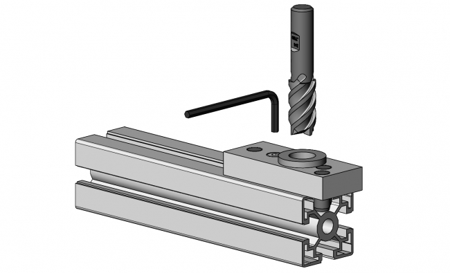 Bohrlehre für Schnellverbinder, Bohrhülse, Bohrschablone Bohrhülse, Bohrschalblone, Schnellspannverbinder, SV, Nutverbinder, Innenverbinder, Hülsenverbinder, Ankerverbinder, Querverbinder, Längsverbinder, Parallelverbinder