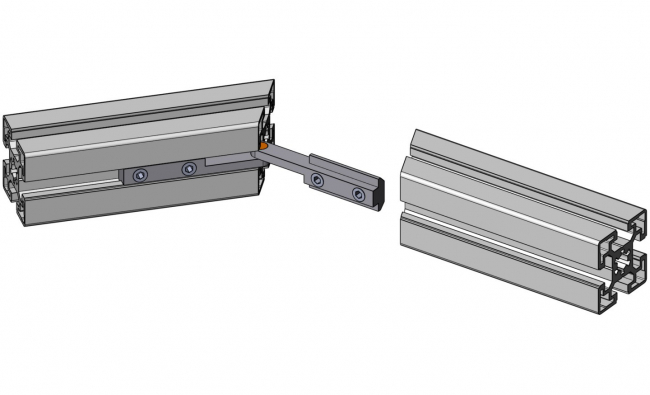 Gelenknutverbinder innen, Scharnier, Winkelverbinder, Nutverbinder Scharnier, Diagonalverbinder, Winkelverbinder, Nutverbinder, Nutwinkel, Nutklemme