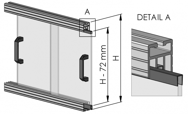 Aluminiumprofil, Systemprofil, Aluprofil, Maschinenbauprofil, Raster 30, Nut 8