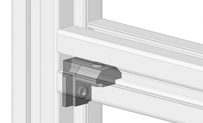 Innenwinkel innen, Innenverbinder, Nutverbinder, Steckverbinder Innenverbinder, Nutverbinder, Steckverbinder, Winkel, Eckwinkel, Winkelverbinder,  Aluwinkel, Verbinder, Verbindungselement
