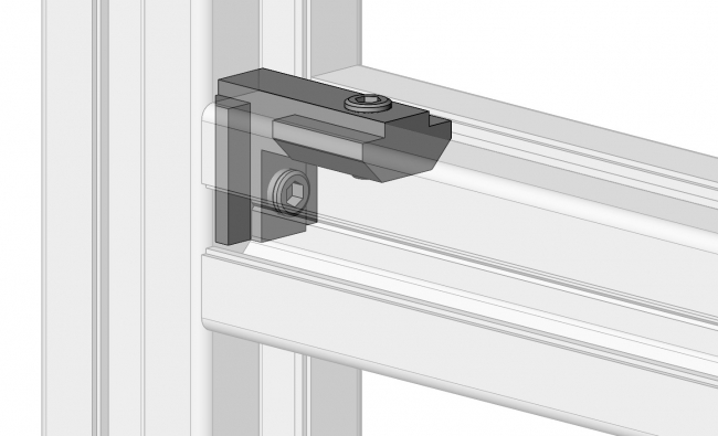 Innenwinkel außen, Innenverbinder, Nutverbinder, Steckverbinder Innenverbinder, Nutverbinder, Steckverbinder, Winkel, Eckwinkel, Winkelverbinder,  Aluwinkel, Verbinder, Verbindungselement