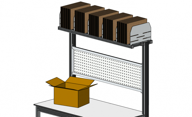 Kartonagentrenner, Verpackung, Bereitstellung, Versand, Intralogisik, Kommissionieren, Logistik, Paket, Päckchen