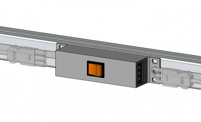 Lichtschalter, Durchgangsschalter, Stromverteiler Steckdose, Strom, Stromverteiler, Multisteckdose, Schuko, Wieland, Durchgangsschalter, Kaskadierbar