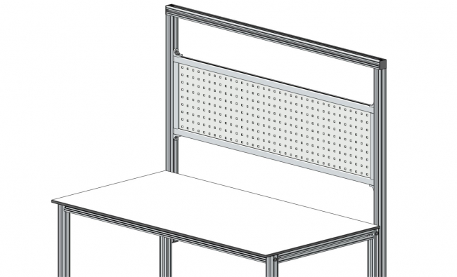 Lochblech, Tafel, Wand, Rückwand, Rücken, Aufhängung, Werkzeug, Werkzeugwand, Aufbewahrung, Zubehör, Werkzeugmanagement, Lochblech, Lochwand, Einhängewand, Hakenwand, Ordnung am Arbeitsplatz