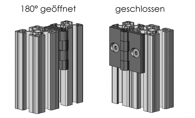 Türscharnier Kombi 1, Angel, Gelenk, Beschlag Angel, Gelenk, Beschlag, Drehgelenk, Haspe