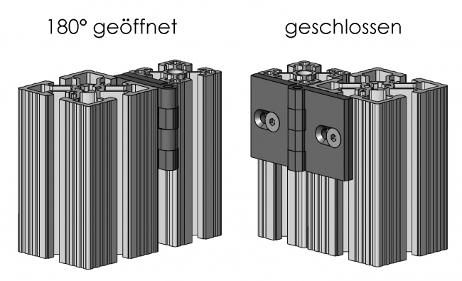 Türscharnier Kombi 3, Angel, Gelenk, Beschlag Angel, Gelenk, Beschlag, Drehgelenk, Haspe