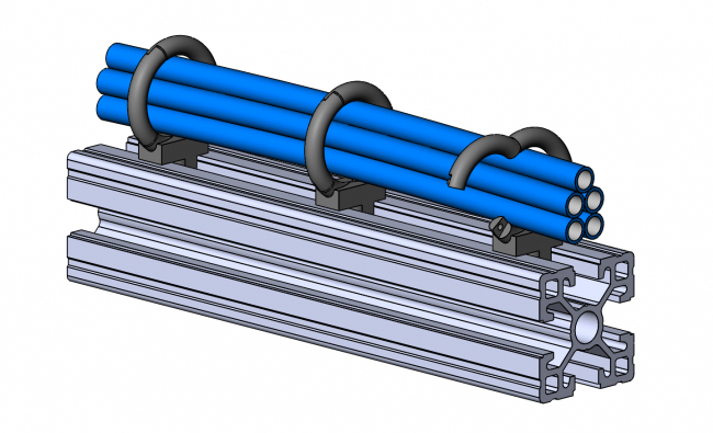 Schlauchhalter, Haltering, Kabelführung, Schlauchführung Haltering, Kabelführung, Schlauchführung, Leitungsführung, Installationselemente, Flexibel, elastisch, dynamisch, Kabelfixierung, Leitungsfixierung, Kabelhalter