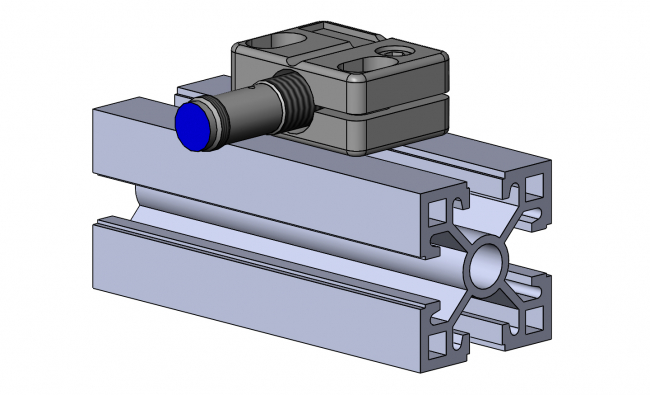 Sensorhalter 12/18, Sensorik, Sensorenhalter, Lichtschranke Sensorik, Sensorenhalter, Lichtschranke, Näherungssensor, Installationselemente, Zählschranke, Temperaturmesser, IR Sensor, Infrarotsensor, IR-Sensor