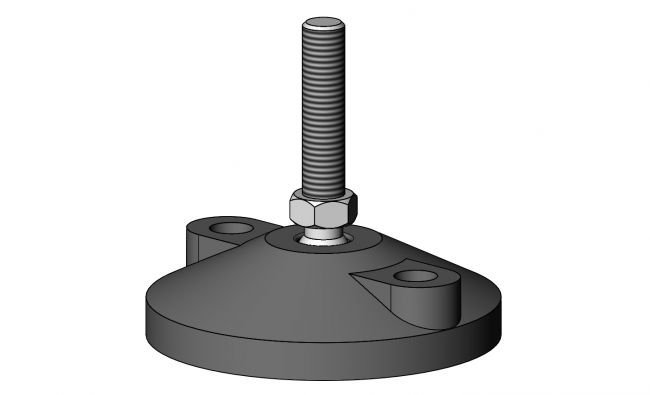 Spindel für Gelenkfuß, Gewindefuß, Gewindespindel Gewindefuß, Fuß, Rund, M12, Kugelkopfgelenk, Gewindespindel, M8, Ständer, Tischfuß, Gestellfuß