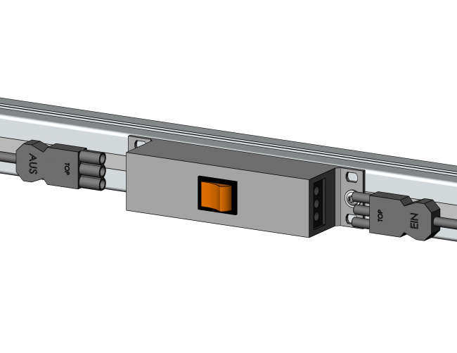 Verbindungsleitung, Stromkabel, Anschlusskabel Stromkabel, Anschlusskabel, Leitung, Stromzufuhr, Anschlusskabel, Kaskadierbar, Wieland