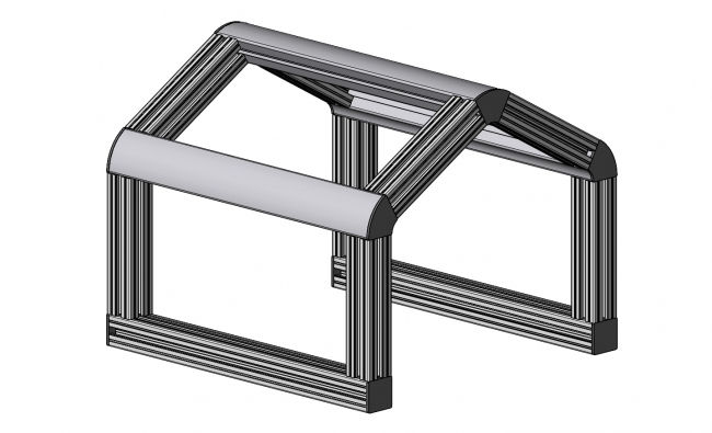 Winkelprofil 45 x 60°, Winkelprofil 45, Winkelprofil, Profil, Grundprofil