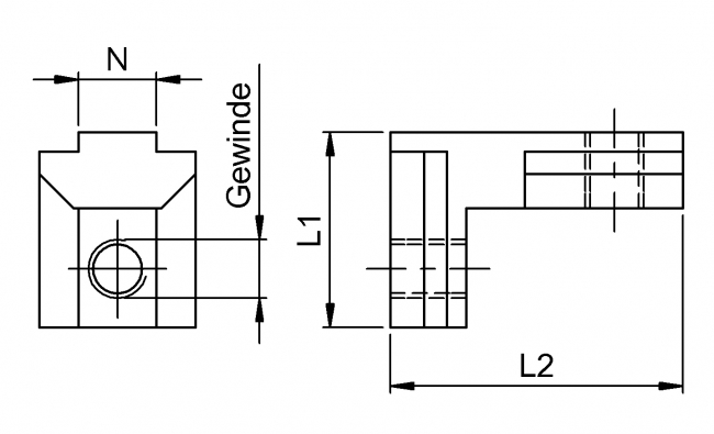 Innenwinkel außen, Innenverbinder, Nutverbinder, Steckverbinder Innenverbinder, Nutverbinder, Steckverbinder, Winkel, Eckwinkel, Winkelverbinder,  Aluwinkel, Verbinder, Verbindungselement