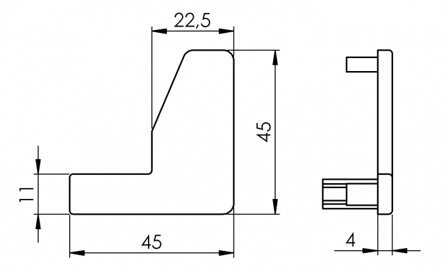 Profilzubehör, Aluminiumprofil, Systemprofil, Aluprofil, Maschinenbauprofil, Raster 20, Raster 30, Raster 40, Raster 45, Raster 50, Nut 6, Nut 8, Nut 10