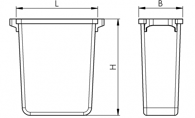 Recyclingwagen, Behälterwagen, Sammelwagen, Hausmeisterwagen, Logistikwagen, Intralogistik,  Kastenwagen, multifunktional, Behälter, Abfall, Müll, Verwertung,