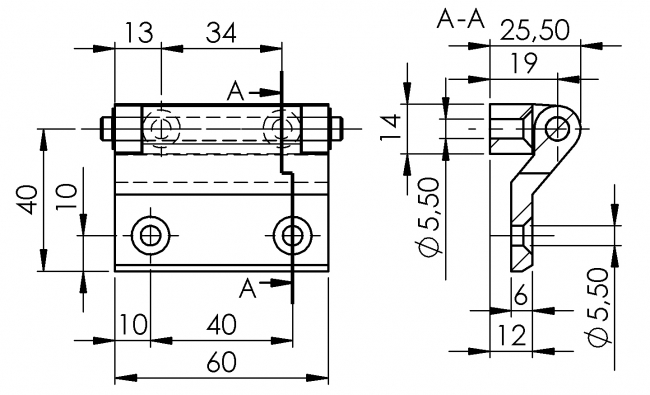 Angel, Gelenk, Beschlag, Drehgelenk, Haspe