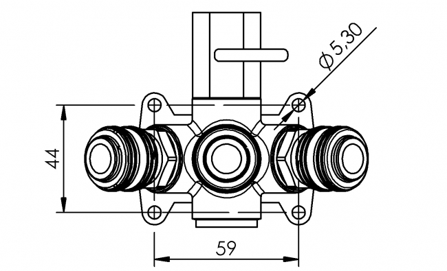 Druckluftverteiler 3-fach mit Kupplungen, Druckluftschnellkupplungen, Luftschlauchkupplung, mit pneumatischen Anschlüssen, Kupplungsstecker und Dichtung, Druckluftweiche 1/8 Zoll mit 3x Kupplungsdosen und Stecknippel NW 7,2 Luftweiche, Verteiler