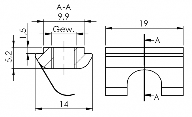 Profilzubehör, NS, N-Stein, Gewindeplatte, Rhombusstein, Aluprofiltechnik