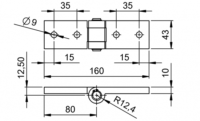 Scharnier für Diagonalstrebe, Diagonalverbinder, Winkelverbinder Scharnier für Diagonalstrebe, Scharnier, Diagonalstrebe, Diagonalverbinder, Winkelverbinder
