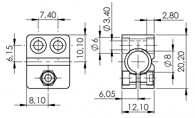 Sensorik, Sensorenhalter, Lichtschranke, Näherungssensor, Installationselemente, Zählschranke, Temperaturmesser, IR Sensor, Infrarotsensor, IR-Sensor
