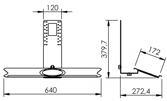Tastaturhalter / Adapter, Halterung, Tragarm VESA Adapter, Schwenkarm, Ergolift, Monitor Wandhalterung, Monitor Tischhalterung, TV Lift, Monitorständer, Konferenzraum, Büro, Monitorhalterung Vollbeweglich, Monitor Arm Tischhalterung für Monitore, Bildschirme bis zu 27 Zoll, 8kg Belastbarkeit pro Arm