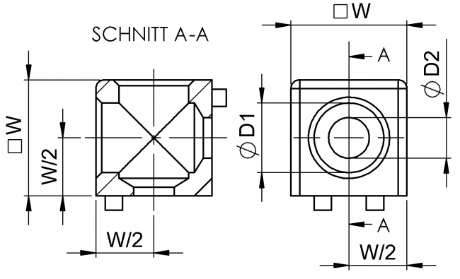 Würfelverbinder für 2 Profile, Eckverbinder, Knotenverbinder Eckverbinder, Knotenverbinder, Rahmenverbinder, Gehäußeverbinder, Würfel, Außenverbinder, Verbinder, Verbindungselement