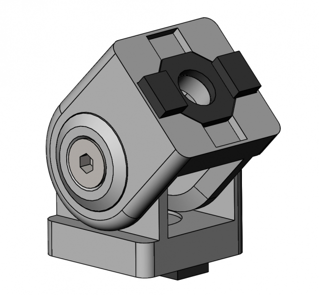 Gelenk 20x20, Winkelverbinder, Stufenlos Winkelverbinder, Gelenke Stufenlos, Gradverbinder, Schrägverbinder, Diagonalverbinder, Diagonalstrebe
