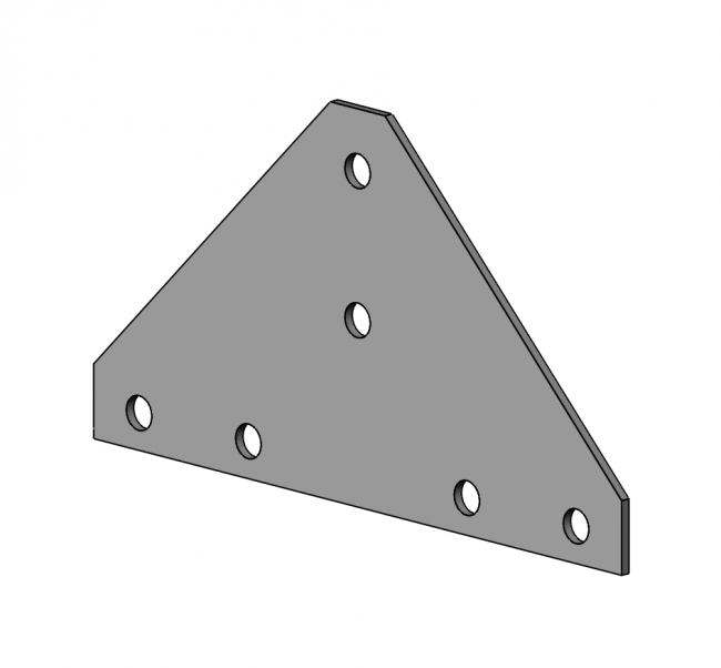 Halteplatte T, Verbinder, Lasche Halteplatte T, Halteplatte, T, Verbinder, Verbindung, Lasche