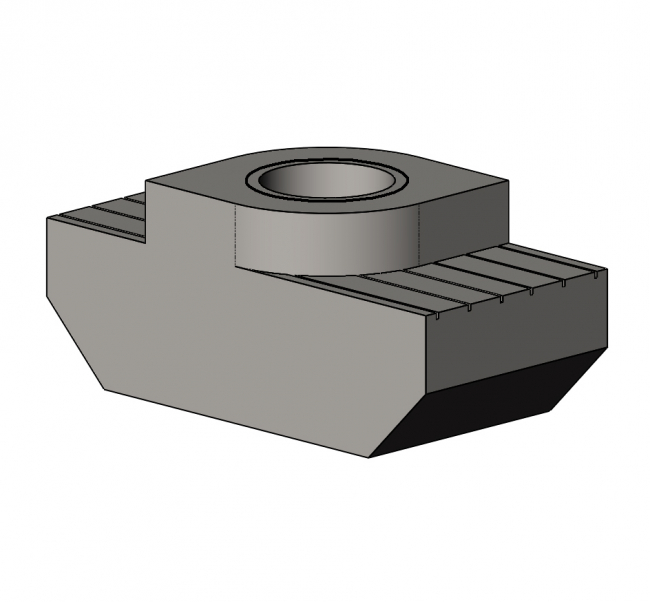 Hammermutter Nut 8, Gewindeplatte, Rhombusstein Profilzubehör, HM, Gewindeplatte, Rhombusstein, Nut, Aluprofiltechnik