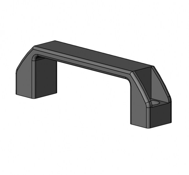 Griff, Sicherheitshandgriff, Maschinenbauordnung, Designhandgriff, Aluminium Profilsystem