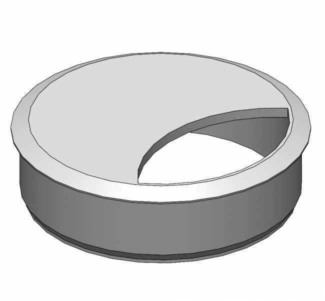 Kabeldurchlass rund, Durchlass, Durchführung, Kabel, Tülle