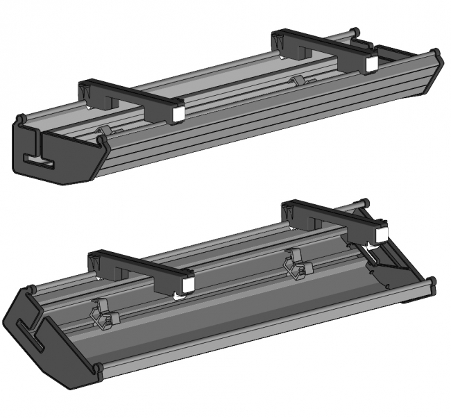 Kabelwannen-Set klappbar anthrazit, Kabelführung, Leitungsführung Kabelmanagement, Kabelführung, Leitungsführung, Klappbar, Modular, Ordnung am Arbeitsplatz, Kabelhalterung, Kabelklemme, Büro, Brüstungskanal, Arbeitsplatz