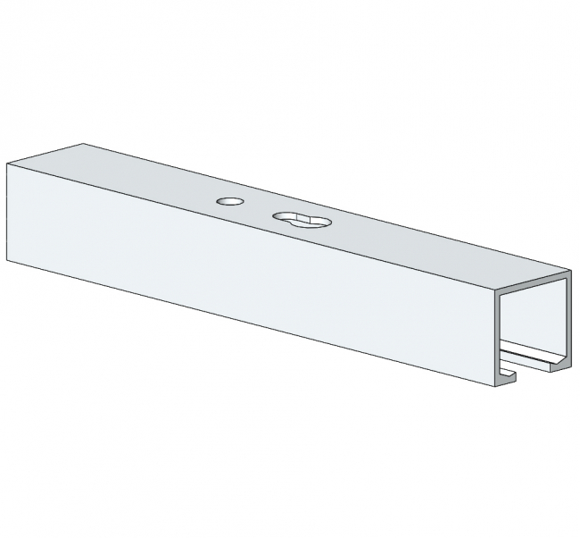 Laufschienenprofil, Schiene, Laufrolle, Laufkatze Schiene, Laufrolle, Hängeschiene, Aufhängung, Rolle, Laufkatze, Laufschlitten, Rollschiene, Abhängung, Balancer, Aufhängung, Laufschlitten