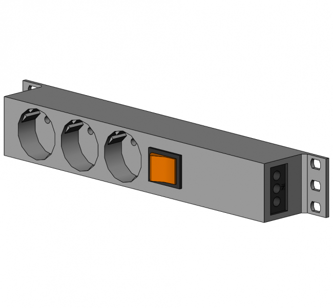 Mehrfachsteckdose, Steckdose, Stromverteiler, Multisteckdose Steckdose, Strom, Stromverteiler, Multisteckdose, Schuko, Wieland, Schaltbare Steckdose, 3-Fach, 6-Fach