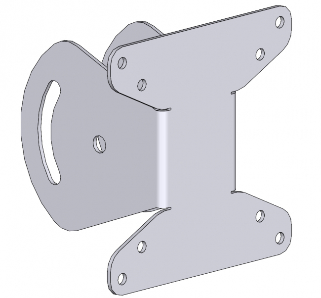 Monitorhalter Blech, VESA Adapter, Schwenkarm, Monitorständer VESA Adapter, Schwenkarm, Ergolift, Monitor Wandhalterung, Monitor Tischhalterung, TV Lift, Monitorständer, Konferenzraum, Büro, Monitorhalterung Vollbeweglich, Monitor Arm Tischhalterung für Monitore, Bildschirme bis zu 27 Zoll, 8kg Belastbarkeit pro Arm