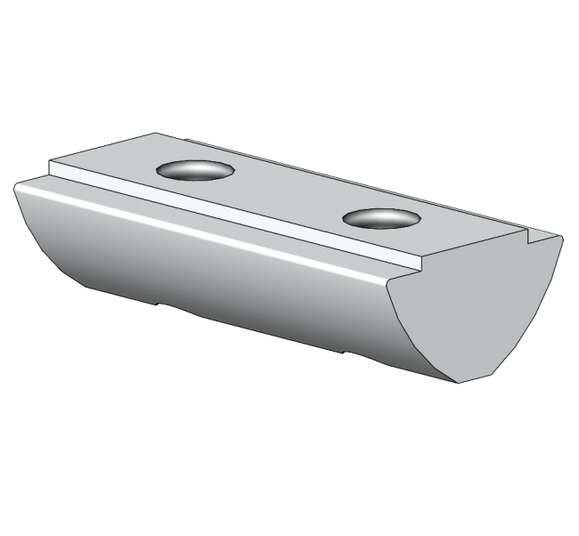 Nutenstein 2-fach Nut 8, Gewindeplatte, Rhombusstein Profilzubehör, NS, N-Stein, Gewindeplatte, Rhombusstein, fixierbar, feststellbar, anschlag, positionierbar, Aluprofiltechnik