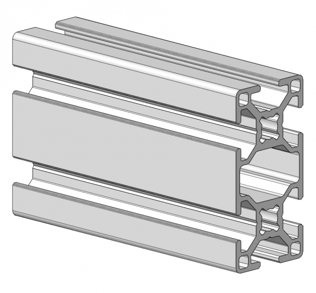 Profil 30 x 60, Profil 30, Profil 60, Profil, Grundprofil, Aluminiumprofil, Systemprofil, Aluprofil, Maschinenbauprofil, Raster 30, Nut 8, Aluprofiltechnik