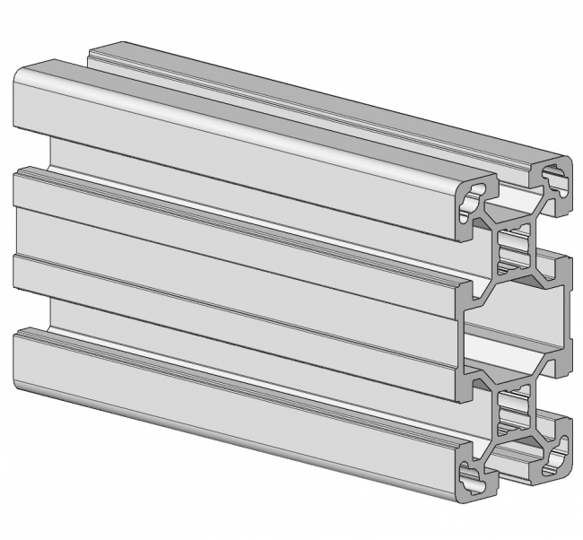 Profil 40 x 80, Aluminiumprofil, Systemprofil, Maschinenbauprofil Profil 40 x 80, Profil 40, Profil 80, Profil, Grundprofil, Aluminiumprofil, Systemprofil, Aluprofil, Maschinenbauprofil, Raster 40, Nut 10, Aluprofiltechnik