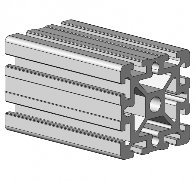 Profil 90 x 90, Aluminiumprofil, Systemprofil, Maschinenbauprofil Profil 90 x 90, Profil 90, Profil, Grundprofil, Aluminiumprofil, Systemprofil, Aluprofil, Maschinenbauprofil, Raster 45, Nut 10, Aluprofiltechnik
