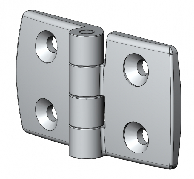 Scharnier verrundet Metall, Angel, Gelenk, Beschlag Angel, Gelenk, Beschlag, Drehgelenk, Haspe