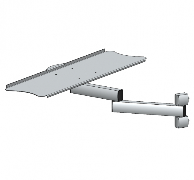 Tastaturhalter, Halterung, Tragarm VESA Adapter, Schwenkarm, Ergolift, Monitor Wandhalterung, Monitor Tischhalterung, TV Lift, Monitorständer, Konferenzraum, Büro, Monitorhalterung Vollbeweglich, Monitor Arm Tischhalterung für Monitore, Bildschirme bis zu 27 Zoll, 8kg Belastbarkeit pro Arm