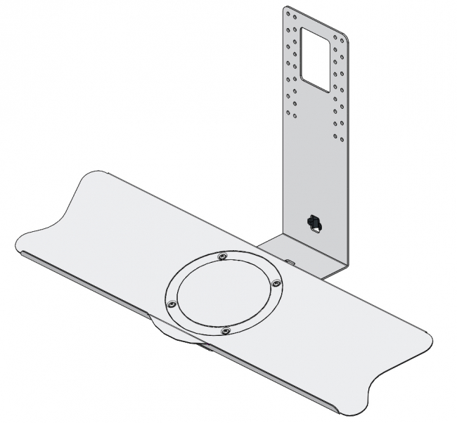Tastaturhalter / Adapter, Halterung, Tragarm VESA Adapter, Schwenkarm, Ergolift, Monitor Wandhalterung, Monitor Tischhalterung, TV Lift, Monitorständer, Konferenzraum, Büro, Monitorhalterung Vollbeweglich, Monitor Arm Tischhalterung für Monitore, Bildschirme bis zu 27 Zoll, 8kg Belastbarkeit pro Arm