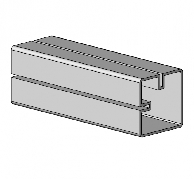 Teleskop-Profil für Profil 45 x 45, Aluminiumprofil, Systemprofil, Maschinenbauprofil Teleskop-Profil für Profil 45 x 45, Teleskop-Profil, Profil, Teleskop, Grundprofil