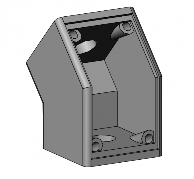 Verbinder 45°, Verbinder, Verbindung, 45 Verbinder 45°, Verbinder, Verbindung, 45